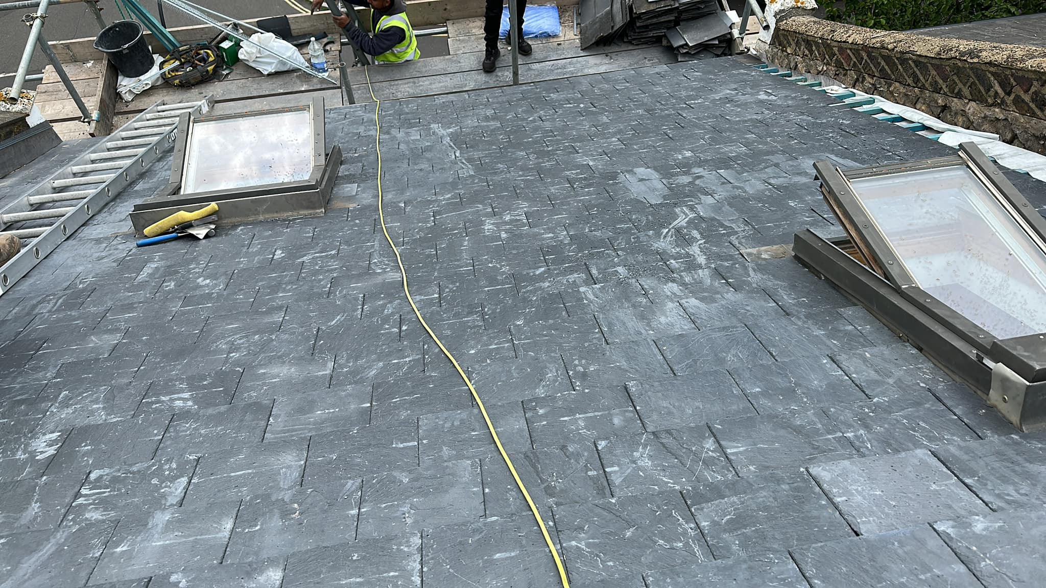 GRP fibreglass roof in Peckham