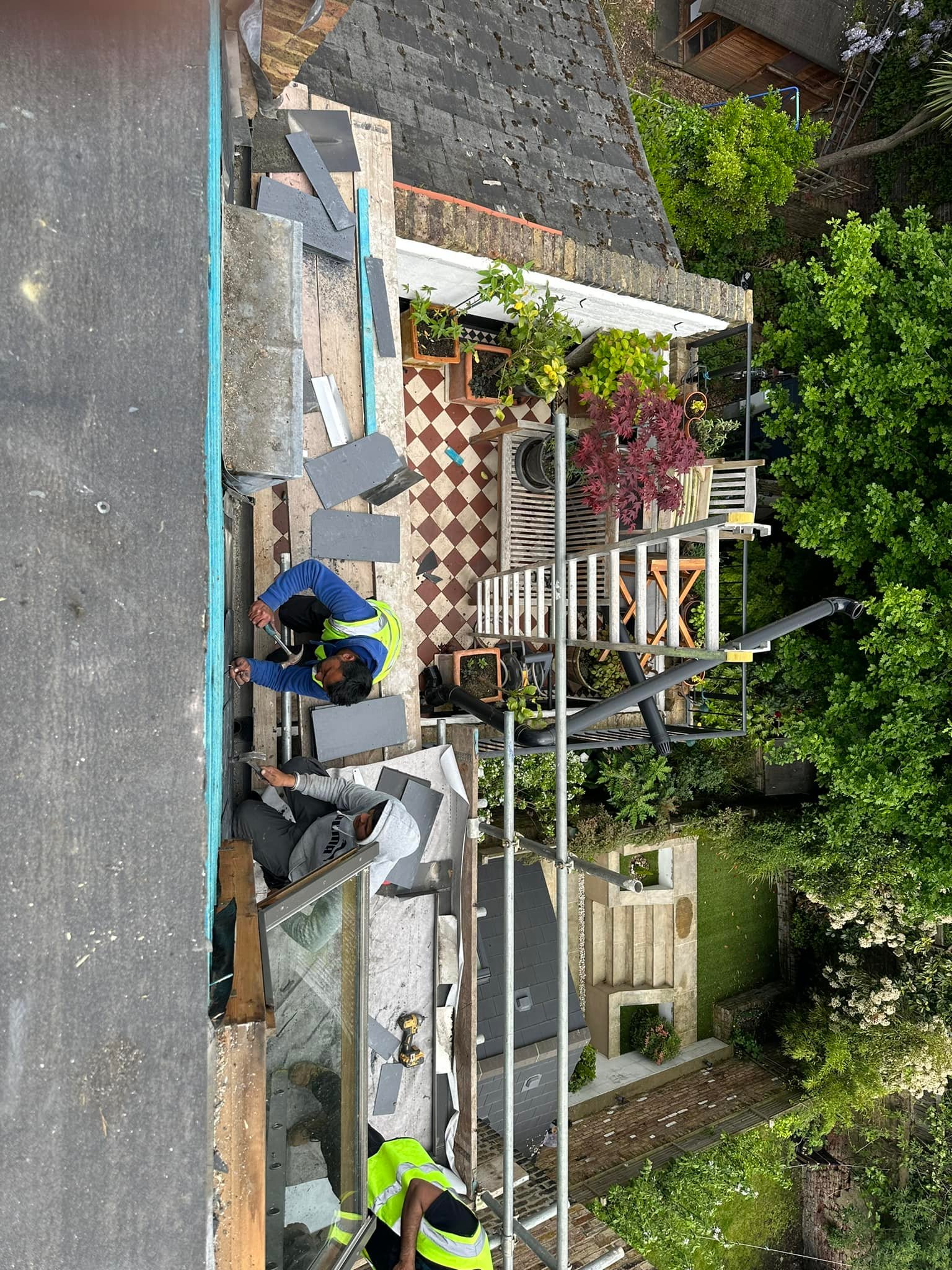 Zinc roofing in Shoreditch