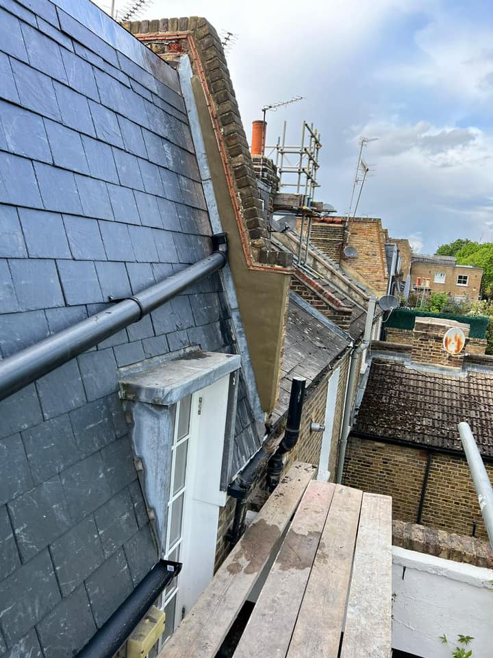 GRP fibreglass roof in Peckham