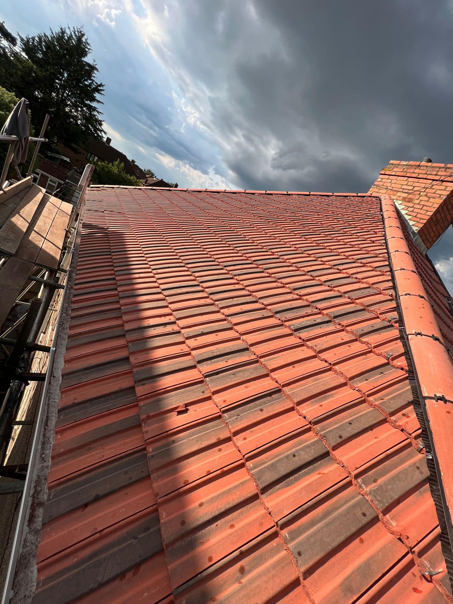 Storm damage repair in Battersea