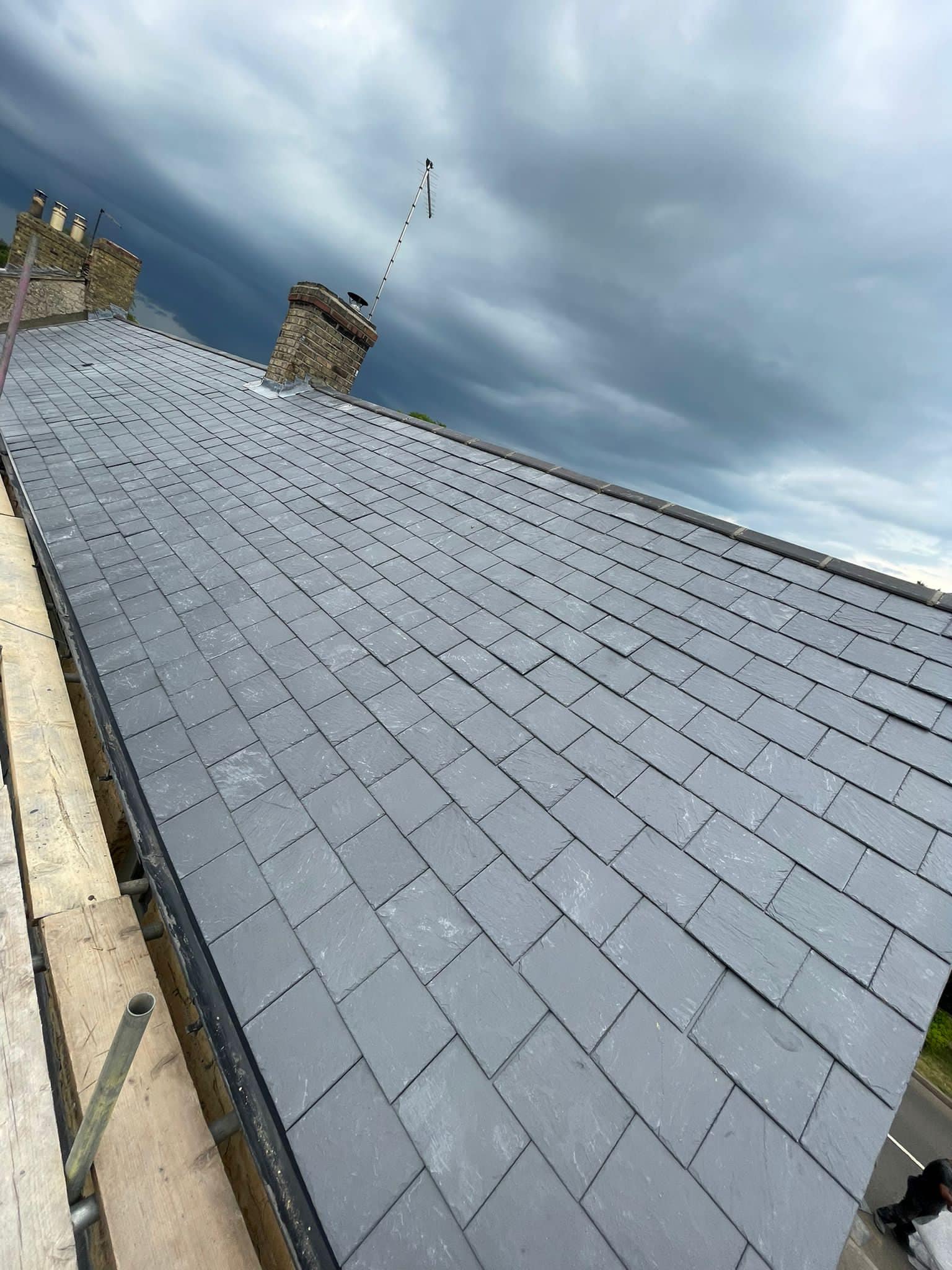 Zinc roofing in Shoreditch