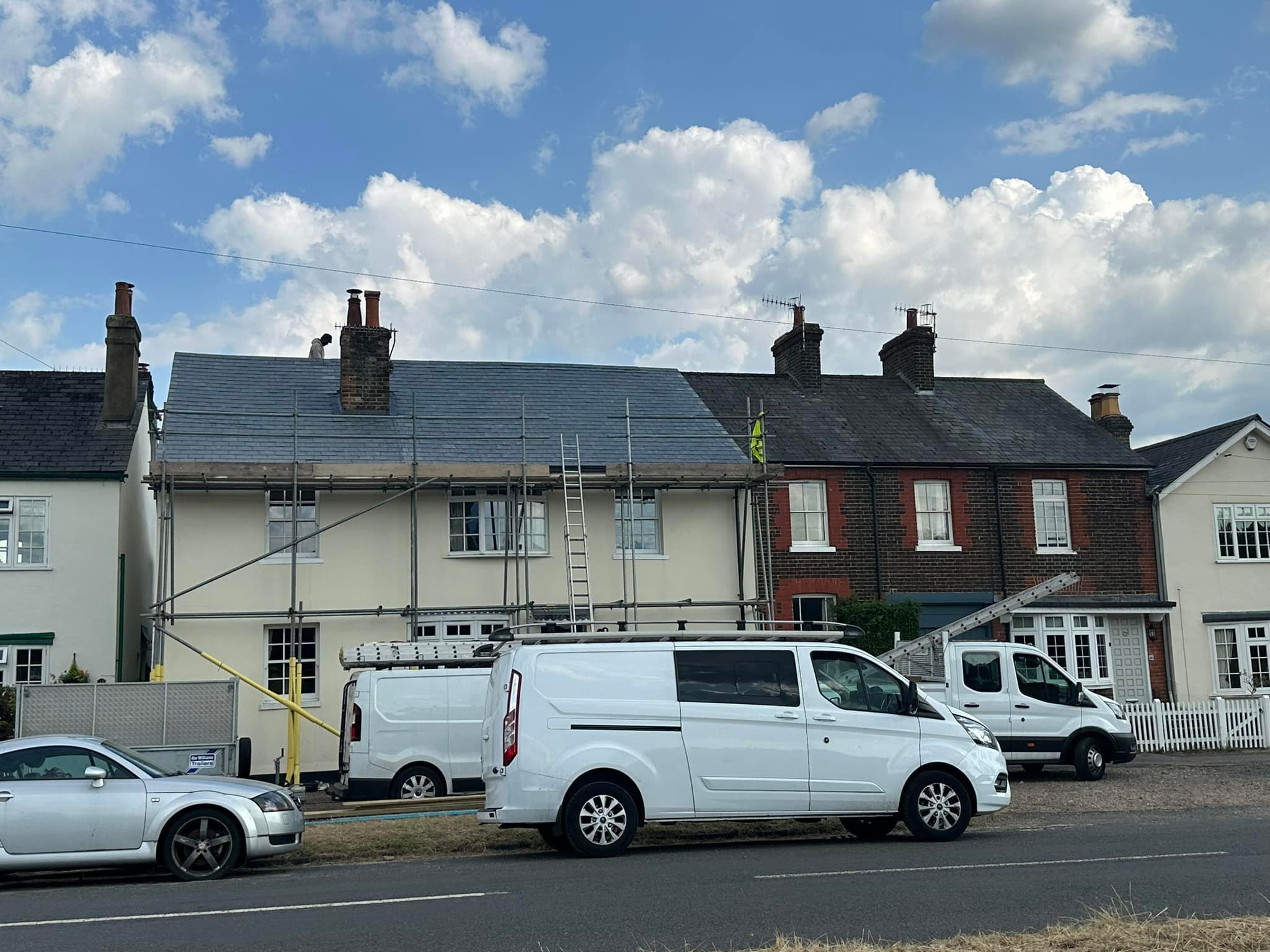 Storm damage repair in Battersea