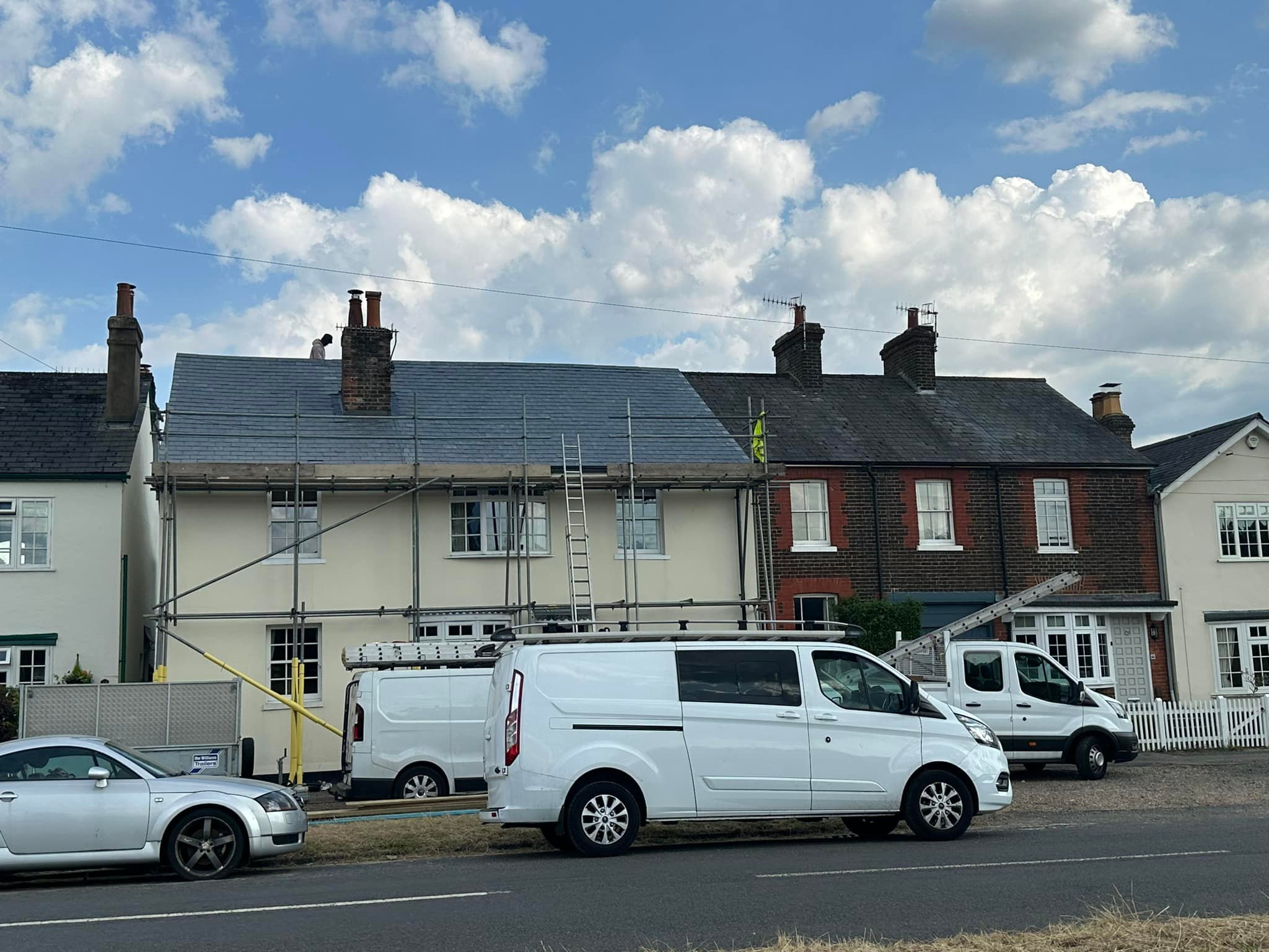 Slate roof restoration in Greenwich