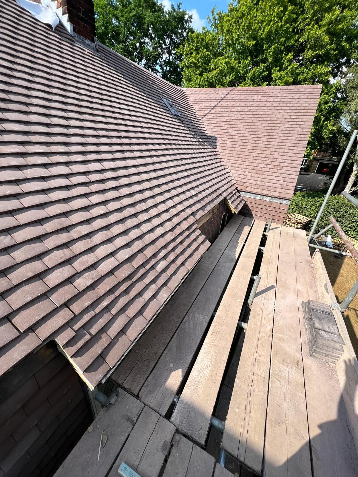Roof survey in Kensington