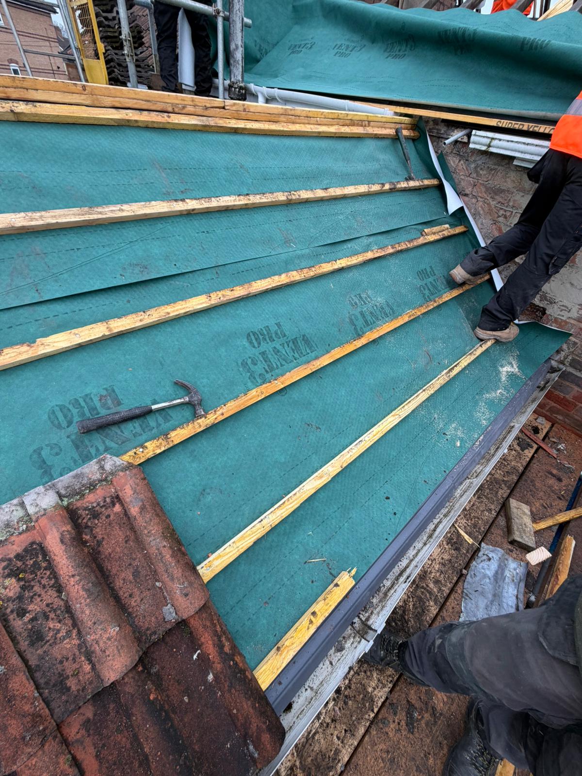 Roof repair completed in Bermondsey, South London