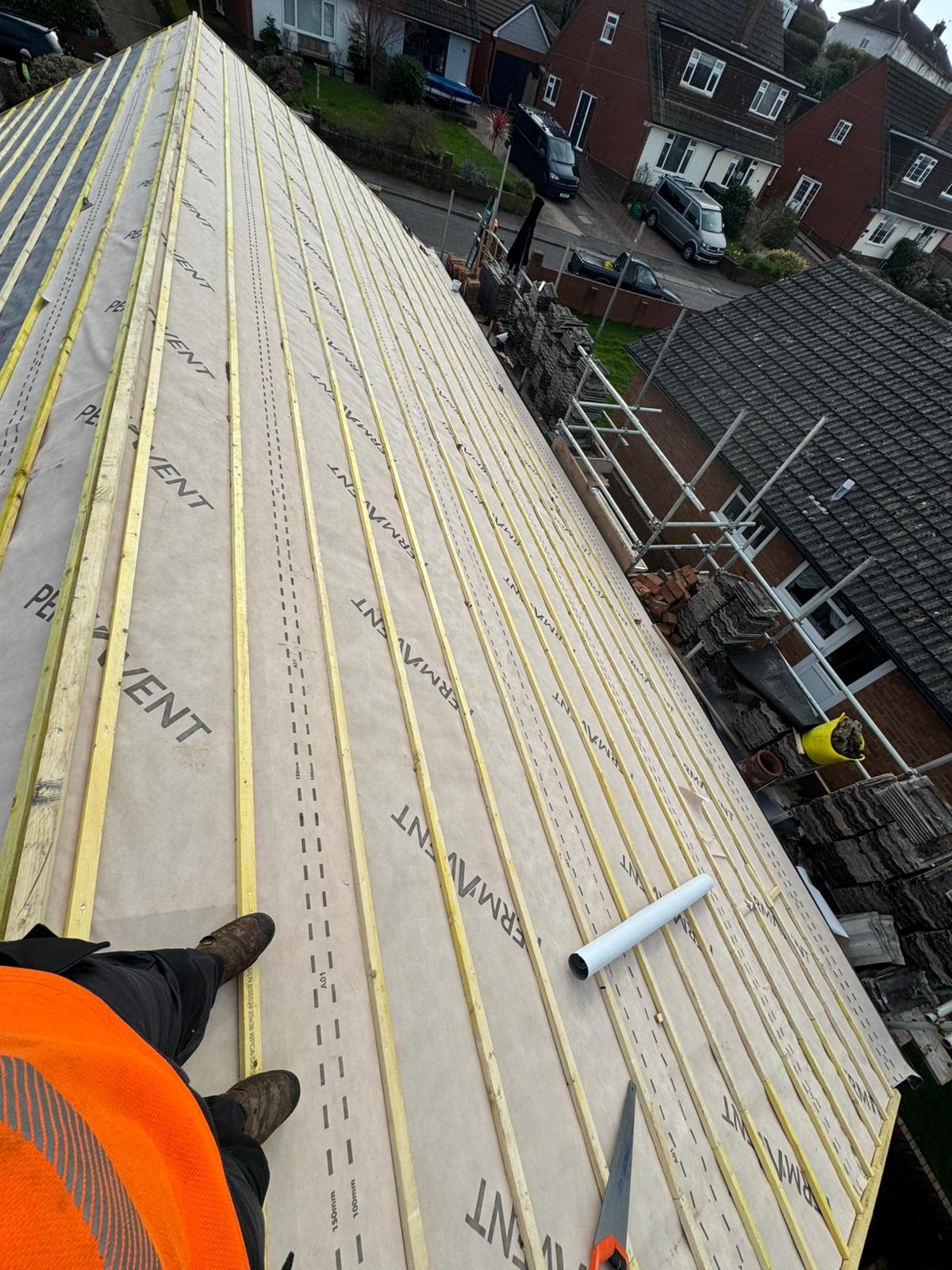 Flat roof replacement in Croydon
