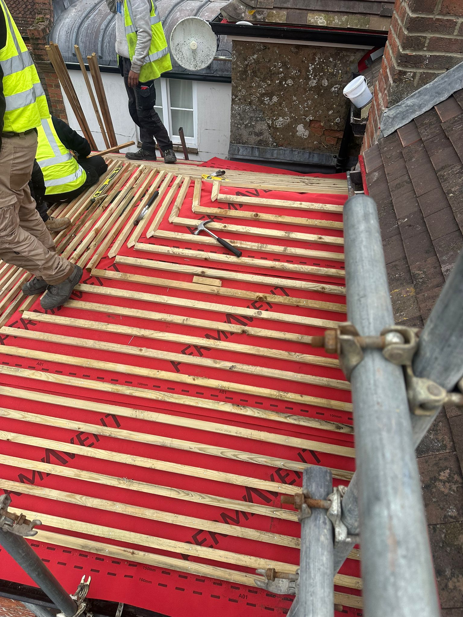 Moss removal in Wimbledon