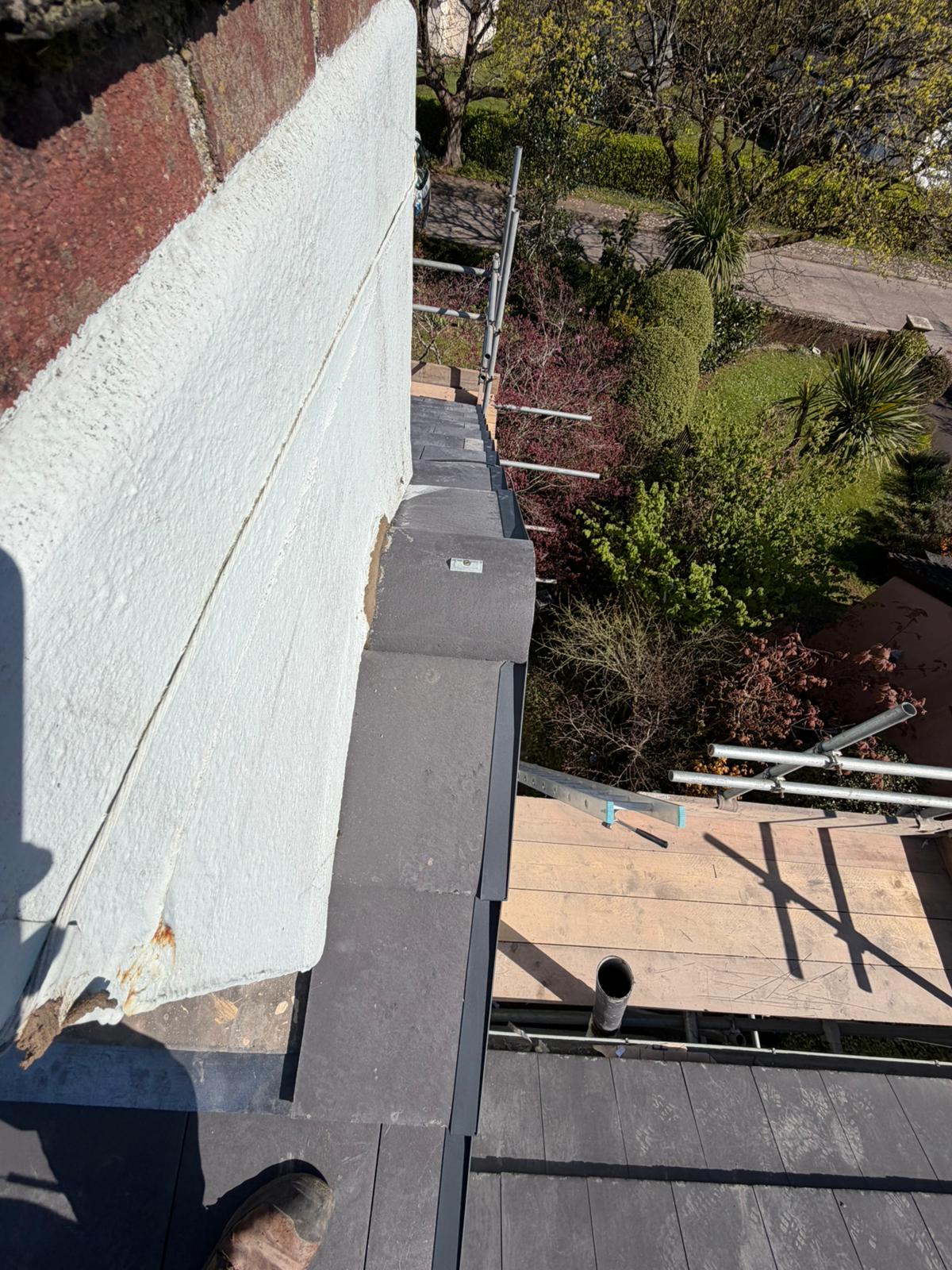 Commercial roof restoration in Canary Wharf