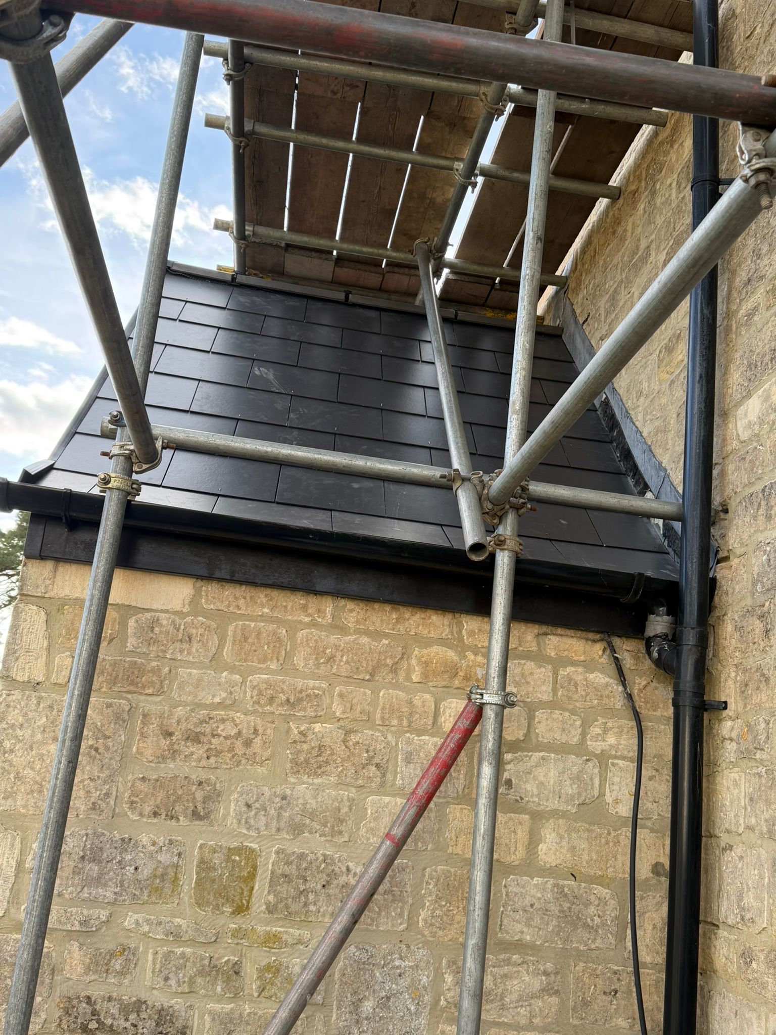 Commercial roof restoration in Canary Wharf