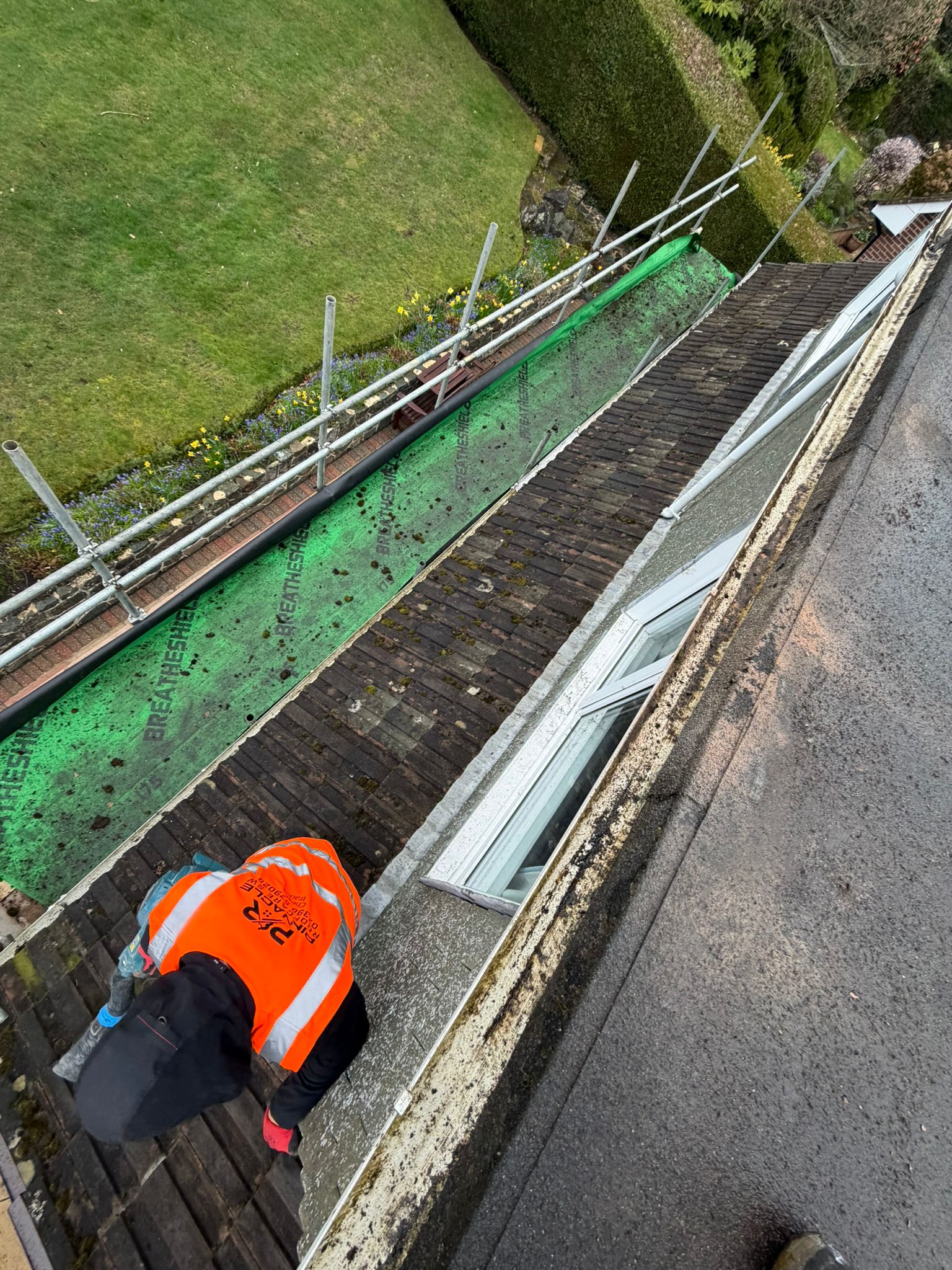Flat roof replacement in Croydon